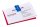 MediaRange USB-Stick PAPER-CLIP blau 8 GB, 1 St.
