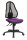 Topstar Bürostuhl Open Point SY, OP200G03 Stoff lila, Gestell schwarz