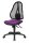 Topstar Bürostuhl Open Point SY, OP200G03 Stoff lila, Gestell schwarz