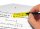 SIGEL Haftmarker transparent mit Clip Haftmarker farbsortiert 5x 25 Streifen