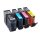 KMP C66V  schwarz, cyan, magenta, gelb Druckerpatronen kompatibel zu Canon PGI-5