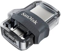 SanDisk USB-Stick Ultra Dual Drive M3.0 grau 64 GB, 1 St.