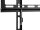 goobay TV-Wandhalterung Basic Fixed (L) schwarz