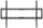 goobay TV-Wandhalterung Basic Fixed (L) schwarz