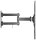 goobay TV-Wandhalterung Basic FULLMOTION (L) schwarz