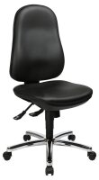 Topstar Bürostuhl Support® SY, 8559 D10 Kunstleder schwarz, Gestell chrom