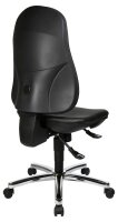 Topstar Bürostuhl Support® SY, 8559 D10 Kunstleder schwarz, Gestell chrom