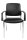 Topstar Besucherstühle BtoB 10 BB190A D10 schwarz Kunstleder, 2 St.