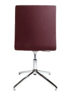Topstar Besucherstuhl Cube EA290 L57 bordeaux Stoff, 1 St.
