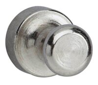 MAUL Kegelmagnete silber, Metall Ø 1,2 x 1,6 cm, 5...