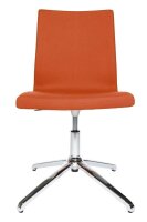 Topstar Besucherstuhl Cube EA290 L54 orange Stoff, 1 St.