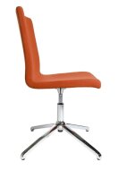 Topstar Besucherstuhl Cube EA290 L54 orange Stoff, 1 St.