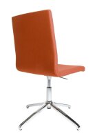 Topstar Besucherstuhl Cube EA290 L54 orange Stoff, 1 St.