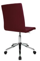 Topstar Besucherstuhl Cube EA390 L57 bordeaux Stoff, 1 St.