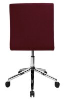 Topstar Besucherstuhl Cube EA390 L57 bordeaux Stoff, 1 St.