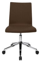 Topstar Besucherstuhl Cube EA390 L59 braun Stoff, 1 St.