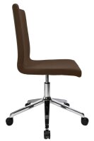 Topstar Besucherstuhl Cube EA390 L59 braun Stoff, 1 St.