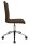 Topstar Besucherstuhl Cube EA390 L59 braun Stoff, 1 St.