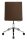 Topstar Besucherstuhl Cube EA390 L59 braun Stoff, 1 St.