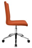 Topstar Besucherstuhl Cube EA390 L54 orange Stoff, 1 St.