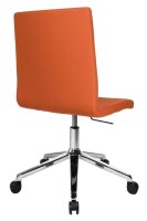 Topstar Besucherstuhl Cube EA390 L54 orange Stoff, 1 St.