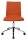 Topstar Besucherstuhl Cube EA390 L54 orange Stoff, 1 St.