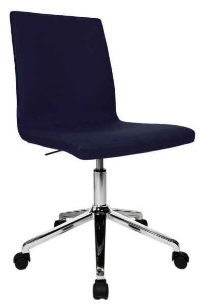Topstar Besucherstuhl Cube EA390 L58 dunkelblau Stoff, 1 St.