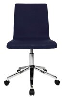Topstar Besucherstuhl Cube EA390 L58 dunkelblau Stoff, 1 St.