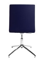 Topstar Besucherstuhl Cube EA290 L58 dunkelblau Stoff, 1 St.