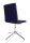 Topstar Besucherstuhl Cube EA290 L58 dunkelblau Stoff, 1 St.