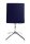 Topstar Besucherstuhl Cube EA290 L58 dunkelblau Stoff, 1 St.