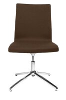 Topstar Besucherstuhl Cube EA290 L59 braun Stoff, 1 St.