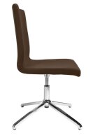 Topstar Besucherstuhl Cube EA290 L59 braun Stoff, 1 St.