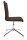 Topstar Besucherstuhl Cube EA290 L59 braun Stoff, 1 St.