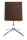 Topstar Besucherstuhl Cube EA290 L59 braun Stoff, 1 St.