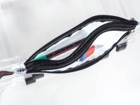 FolderSys Reißverschlussbeutel DIN A6 transparent/schwarz 0,15 mm, 1 St.