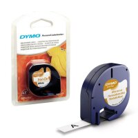 DYMO Textil-Schriftband LetraTag 18768 S0718850, 12 mm,...