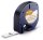 DYMO Textil-Schriftband LetraTag 18768 S0718850, 12 mm, schwarz auf weiß, 1 St.
