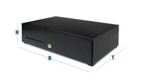 Safescan Kassenschublade 121-0565 HD-5030 schwarz