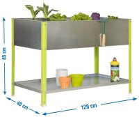 Simonrack Hochbeet SIMONGARDEN URBAN TOP Metall silber,...
