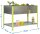 Simonrack Hochbeet SIMONGARDEN URBAN TOP Metall silber, grün rechteckig 120,0 x 40,0 x 85,0 cm, 1 St.