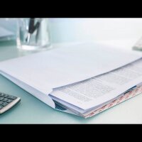 ELCO Faltentaschen documento ca. DIN C4 ohne Fenster weiß mit 2,0 cm Falte, 200 St.