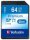 verbatim Speicherkarte SDXC-Card Premium, 64 GB, 1 St.