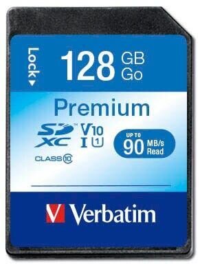 verbatim Speicherkarte SDXC-Card Premium, 128 GB, 1 St.
