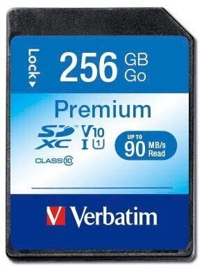 verbatim Speicherkarte SDXC-Card Premium 256 GB