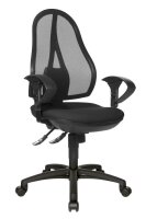 Topstar Bürostuhl Open Point SY, OP200G20 Stoff schwarz, Gestell schwarz