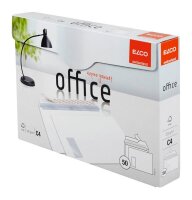 ELCO Briefumschläge office DIN C4 mit Fenster hochweiß haftklebend 50 St.