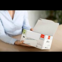 ELCO Briefumschläge Office DIN lang+ mit Fenster hochweiß haftklebend 200 St.