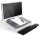 BAKKER ELKHUIZEN Konzepthalter FlexDesk 640 transparent