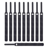 LABEL THE CABLE Klettkabelbinder BASIC STRAPS schwarz...